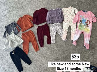 Baby Girl Winter Bundle Size 18months $35 