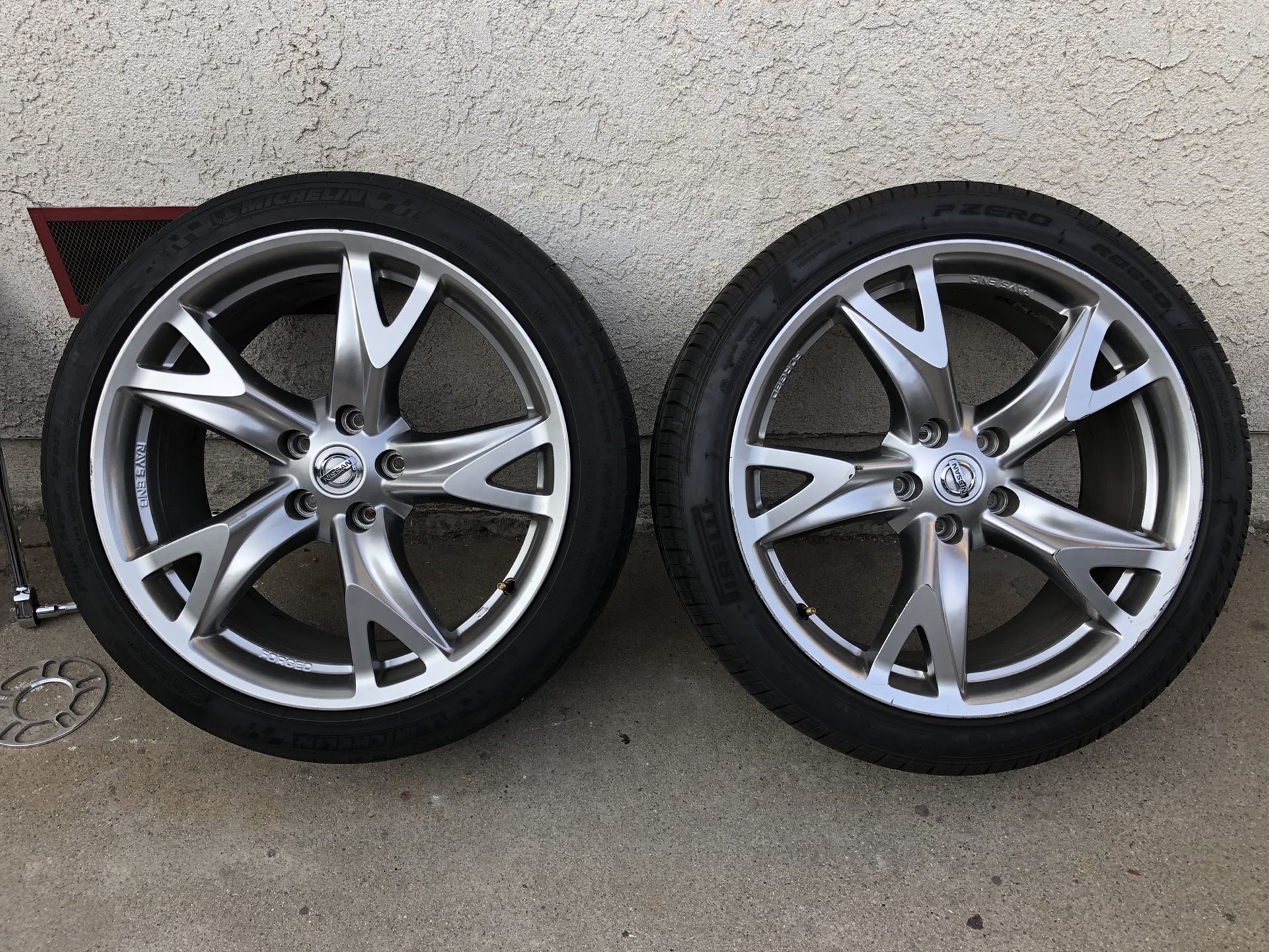 19x9 19x10 370z rays wheels 350z, g35, nsx, 240, supra, is300, is250, lexus, nissan, Infiniti, Toyota, honda, Genesis, 5x114.3 trade