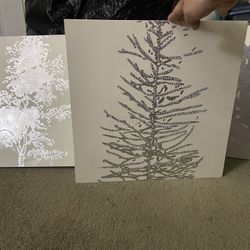 Christmas Canvas Set Of Art.