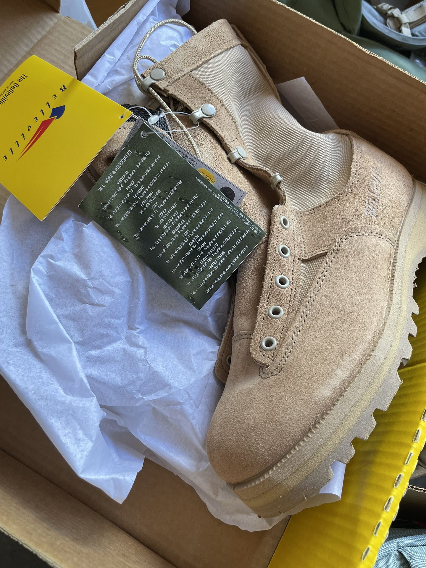 Belleville 790 G Hot Weather Combat Army Military Boot Cage 90976