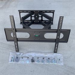 $45 (Brand New) Swivel tv wall mount for 37-75” tvs full motion and tilt bracket vesa 600x400mm, max 110lbs 