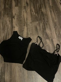 Black Crop Tops