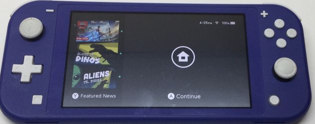 Nintendo Switch Lite Handheld System Blue