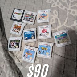 Nintendo DS and 3DS game Lot, all working, used