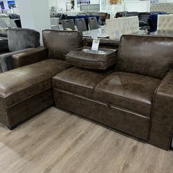 SLEEPER SOFA WITH REVERSIBLE CHAISE ON SALE EXCLUSIVE OFFER ENDS 11/30/25!!