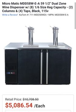 Micro Matic kegerator