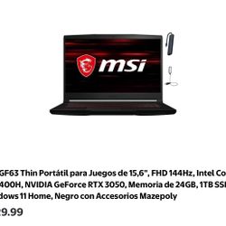 MSI GF63 