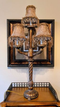 Tall Old World Lamp