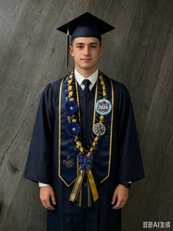 Ribbon Graduation Lei