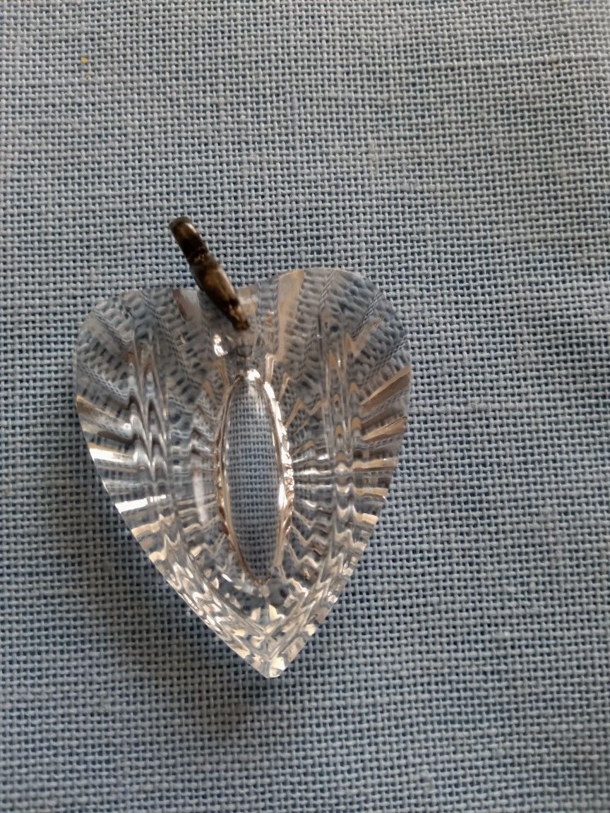 Waterford Crystal Heart Pendant