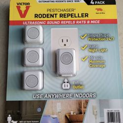4 Pack Rodent Repeller