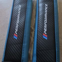 2 New BMW Performance Seatbelt Shoulder Pads See All 12 Pics Sold Separately SHIPPING AVAILABLE 