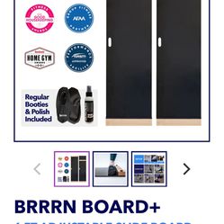 6ft Adjustable Slide Board: Brrrn Board 