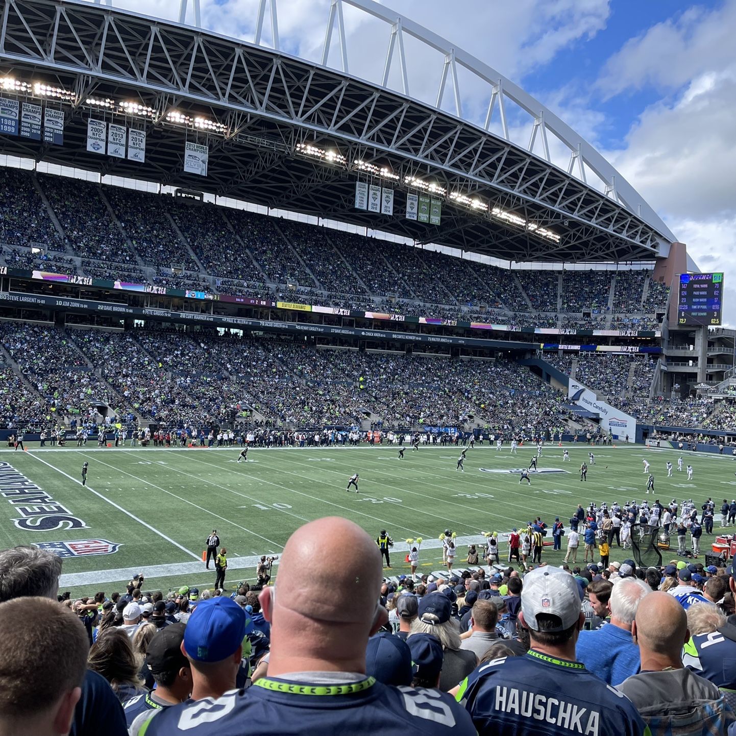 Seahawks Season Tickets Section 340 Row DD Seats 17-18. Price Is For 2  Tickets. for Sale in Seattle, WA - OfferUp