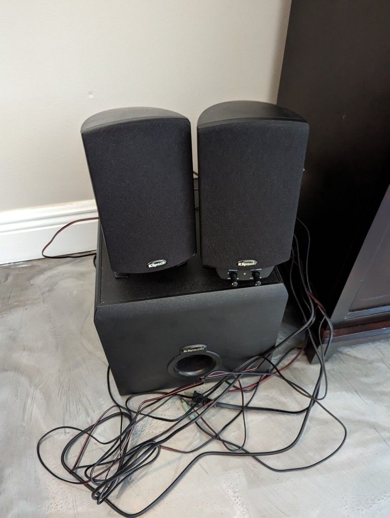 Klipsch 2.1 Computer speakers w/ Sub