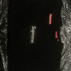 Supreme Crewneck Boxlogo Black XL Fw18
