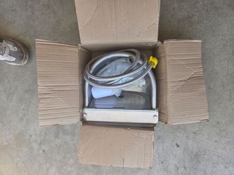 Dog Water Dispenser Set up For Hose