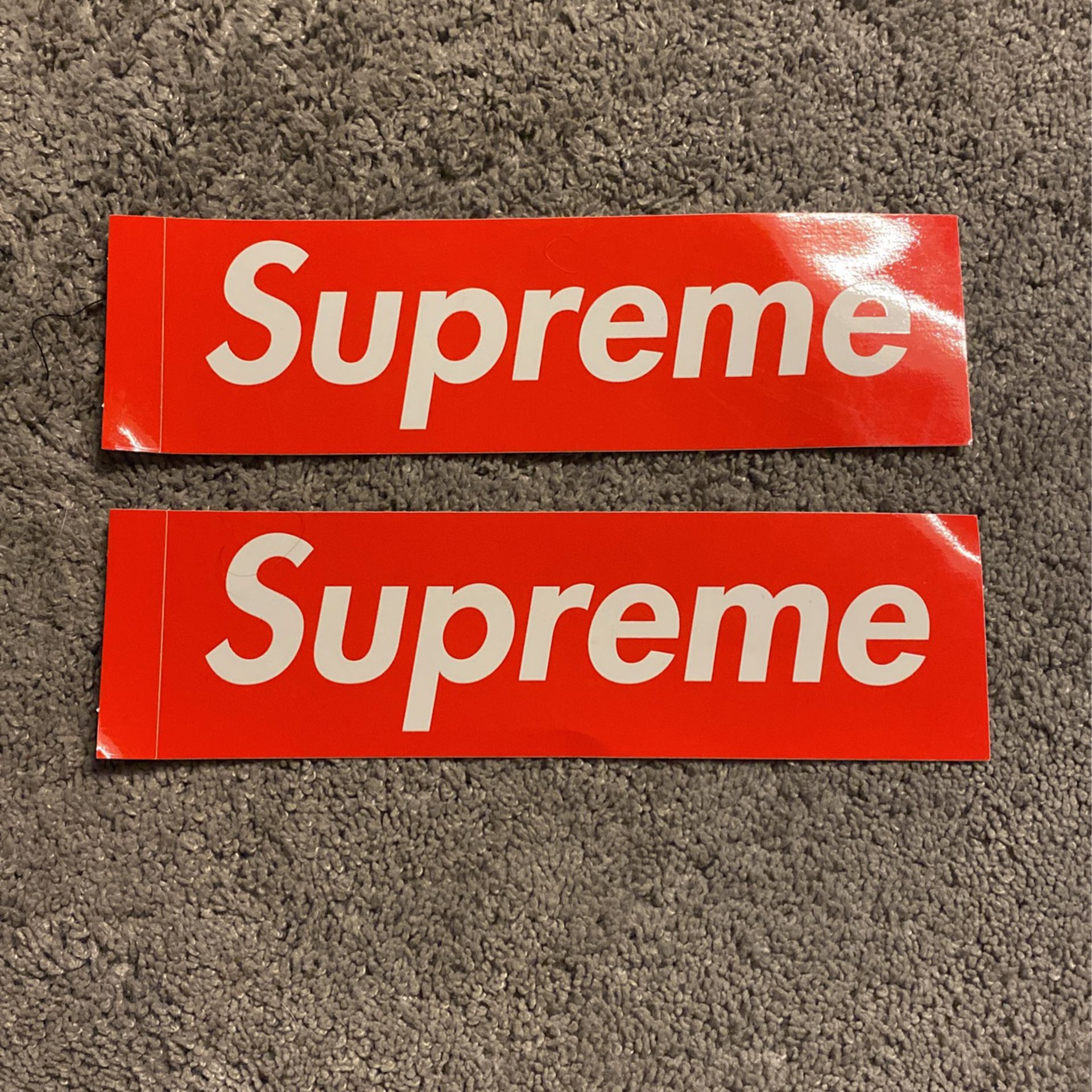 Two Box Logo Supreme stickers