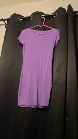 Purple dress