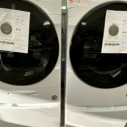 Virtual Appointment Available Open Box Front Loading Washer & DryerSet
