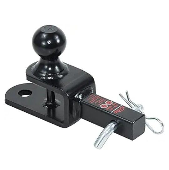 TOPTOW ATV/UTV Trailer Hitch Towing Ball Mounts, 2-Inch Ball, Clevis
