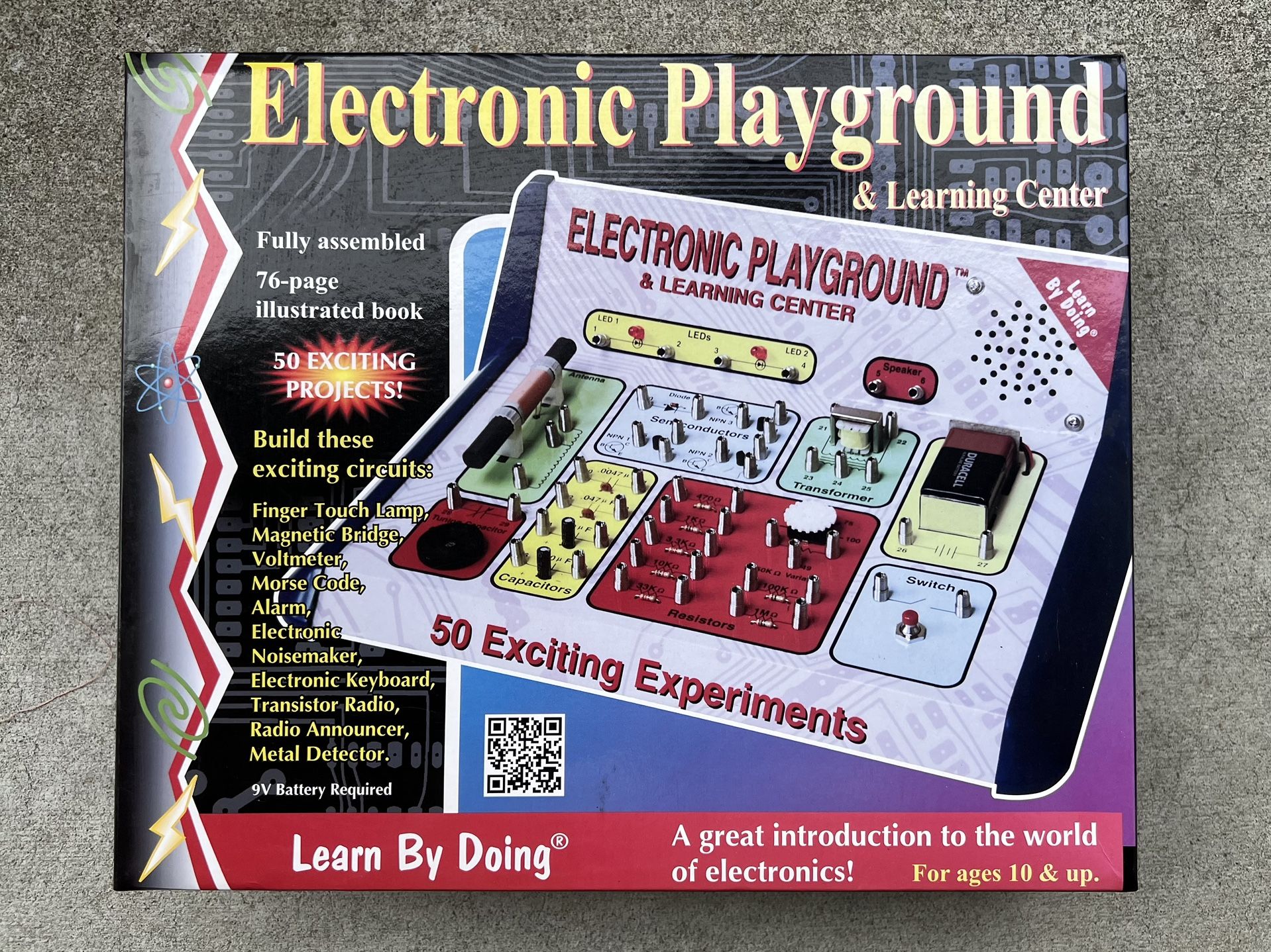 Elenco Electronic Playground And Learning Center 50-in-One
