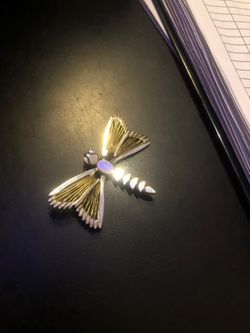 Silver 925 dragonfly