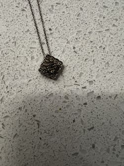 Chain With Diamond Pendant