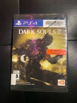 Dark Souls III PS4 Game