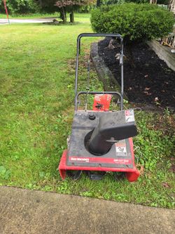 Snow blower