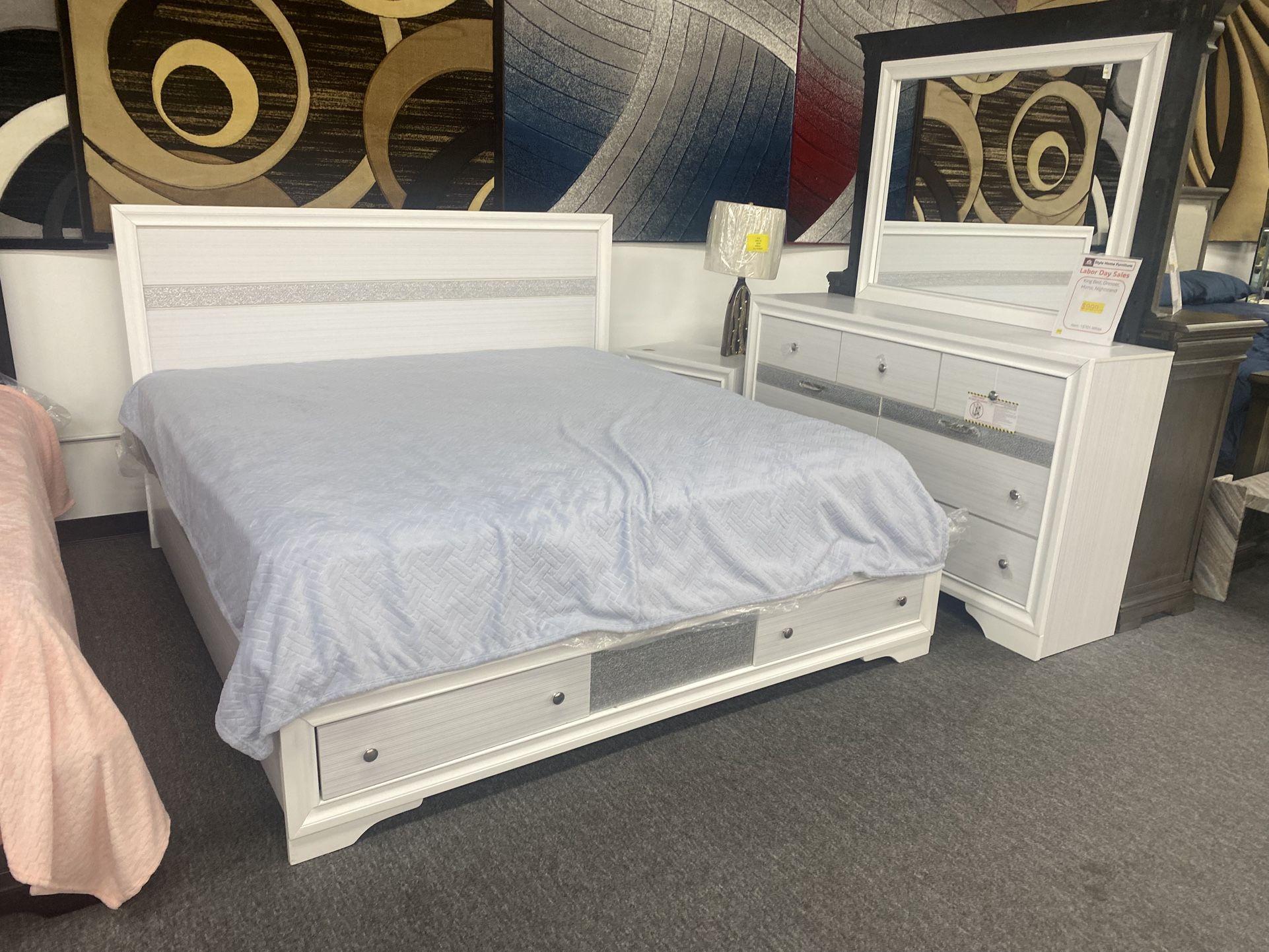 King Size Bedframe Set $999