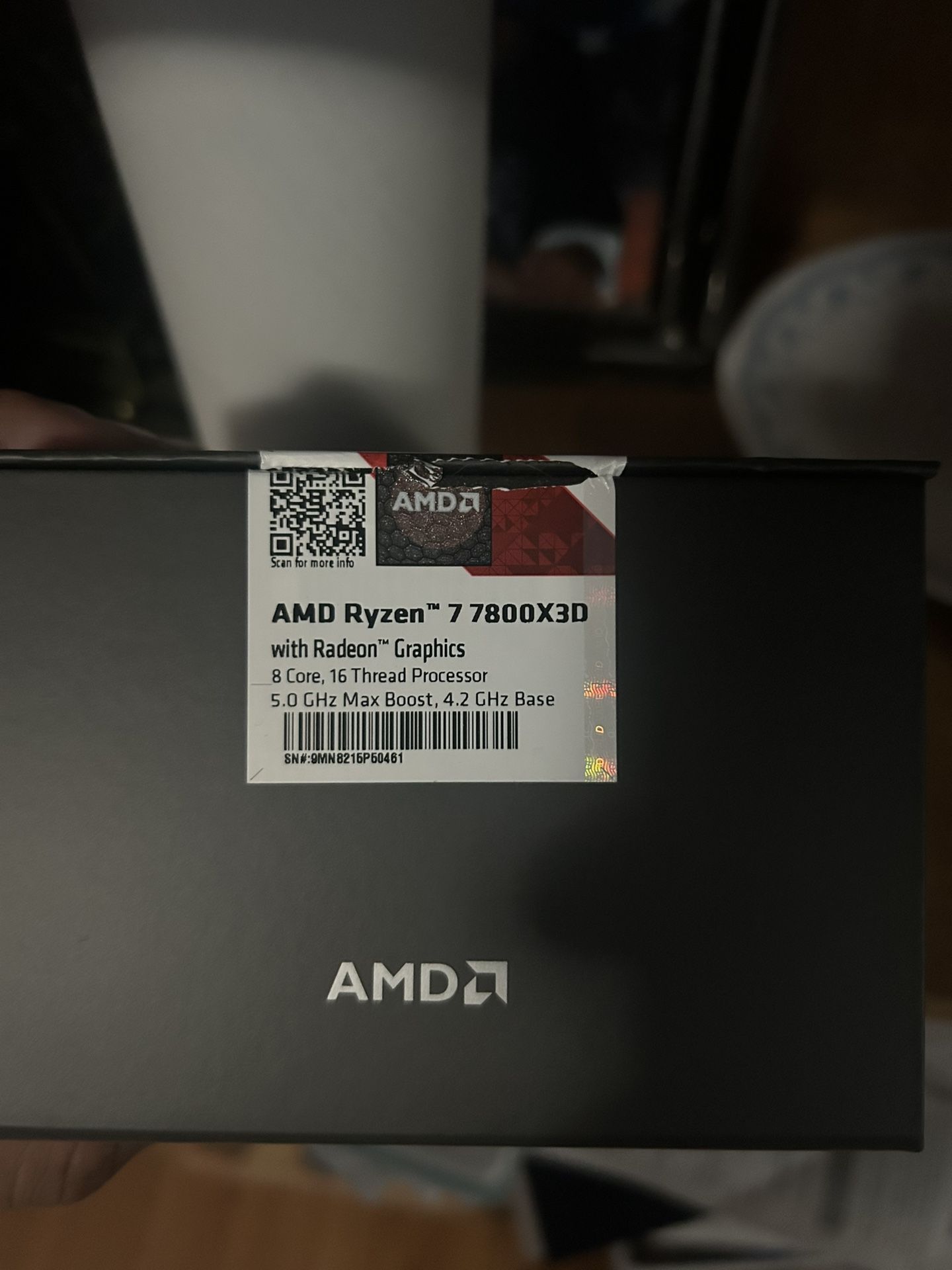 AMD Ryzen 7 7800X3D CPU
