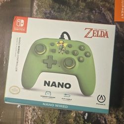 Zelda Nano Wired Nintendo Switch Controller Colectable 