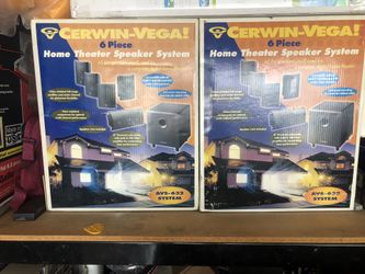 home theater speaker system - 6 piece