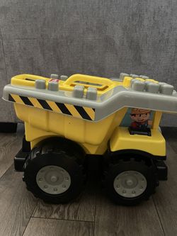 Building Block Construction Truck Kids Toy