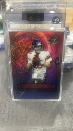 Wild Card Card Studs NFL QB Football Trading Card