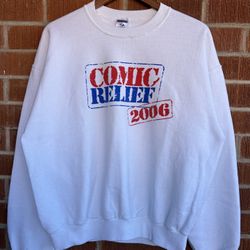 Vintage 2006 Comic Relief 20th Anniversary Crewneck Sweatshirt