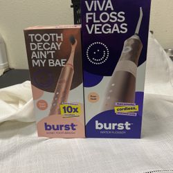 Burst Water Flosser And Sonic Tooth Brush