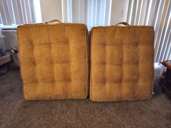 Cushions! Fabulous oversized floor seating!
