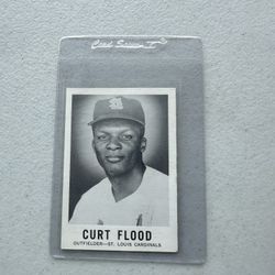 1960 CURT FLOOD ST. LOUIS CARDINALS VG CARD
