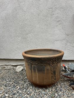 Large Mexican Garden Pot