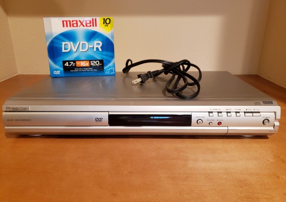 PRESIDIAN E175216 DVD Recorder *NO REMOTE* (TESTED)