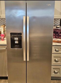 Whirlpool Stainless Steel Side-by-Side Refrigerator