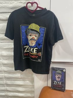 Exclusive Nickelodeon Zeke the Plumber Salute You Shorts Horror Shirt with Box XS