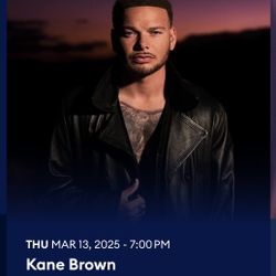 2 Premium Kane Brown Tickets (amazing view)
