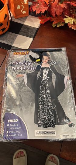 Kids Vampire Halloween Costume