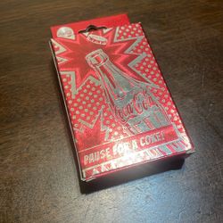 Coca Cola Metallic Playing Cards