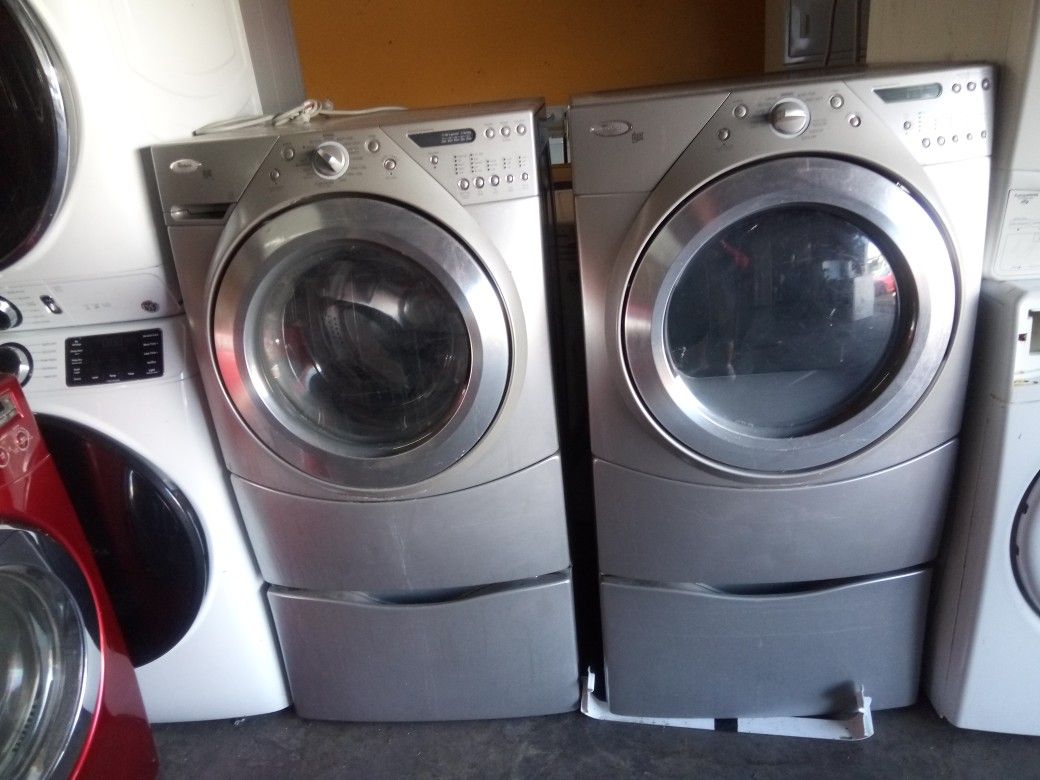 Whirlpool Washer And Dryer Comes To 90 Day Warranty Free Parts And Labor e