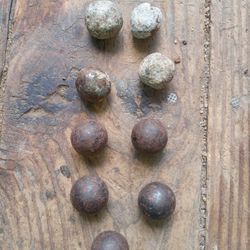 Civil War Canister Shot Balls