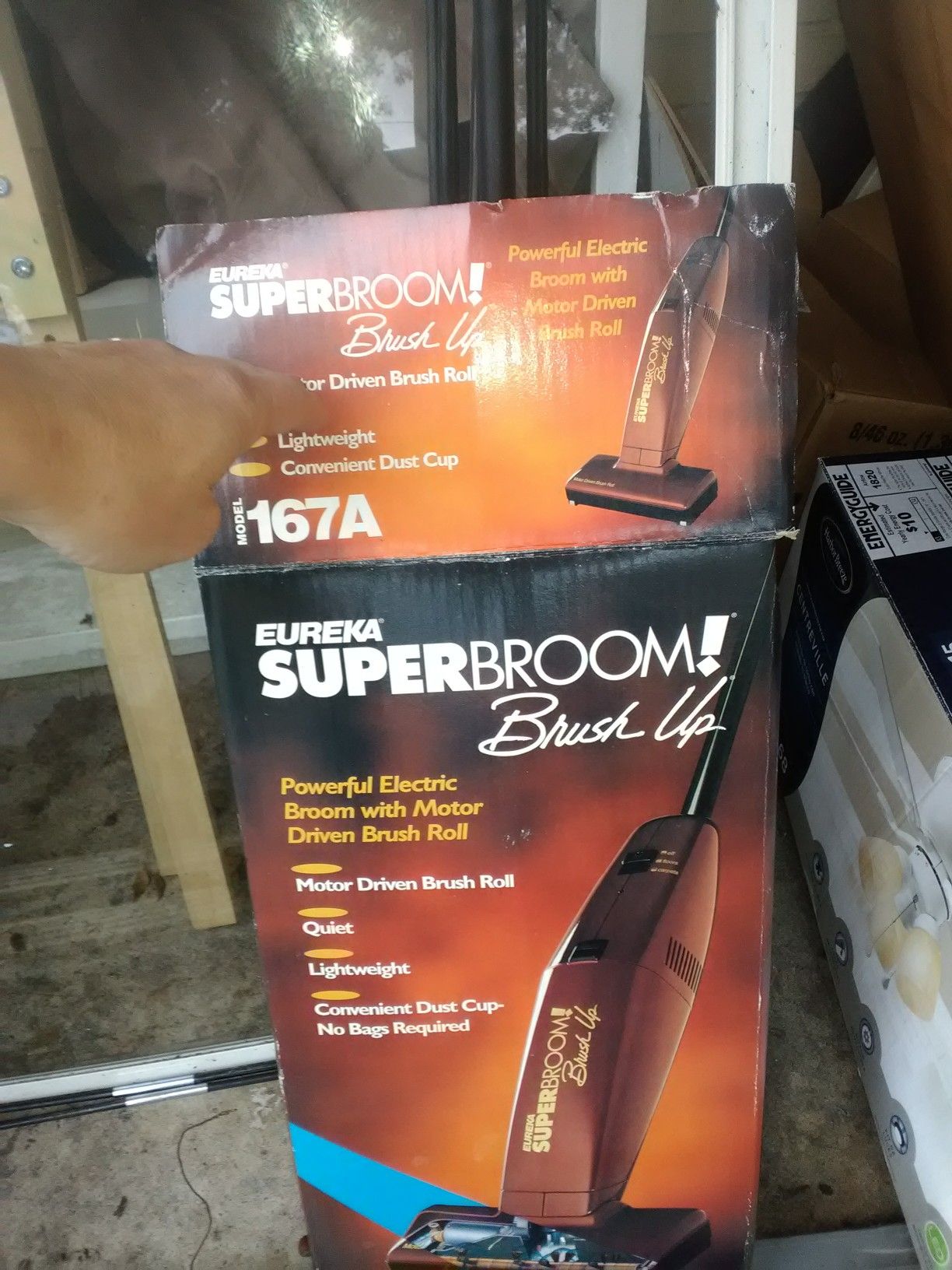 Eureka superbroom brush up vacuum